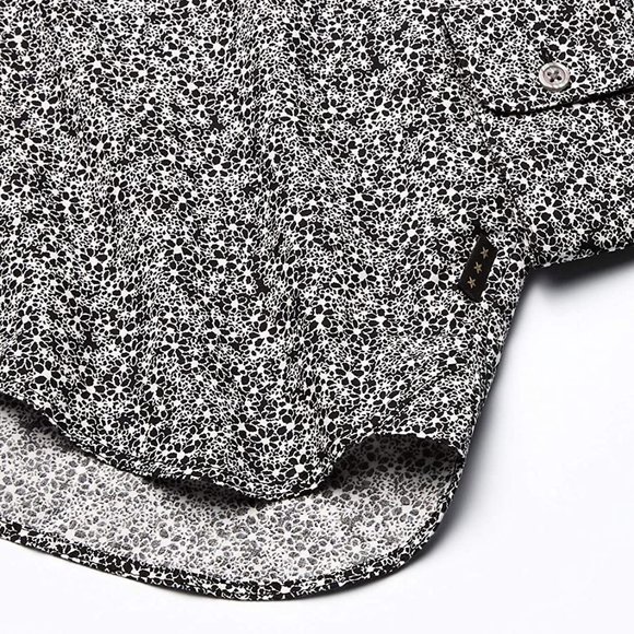 John Varvatos Fulton Abstract Floral Sport Shirt - Picture 4 of 4